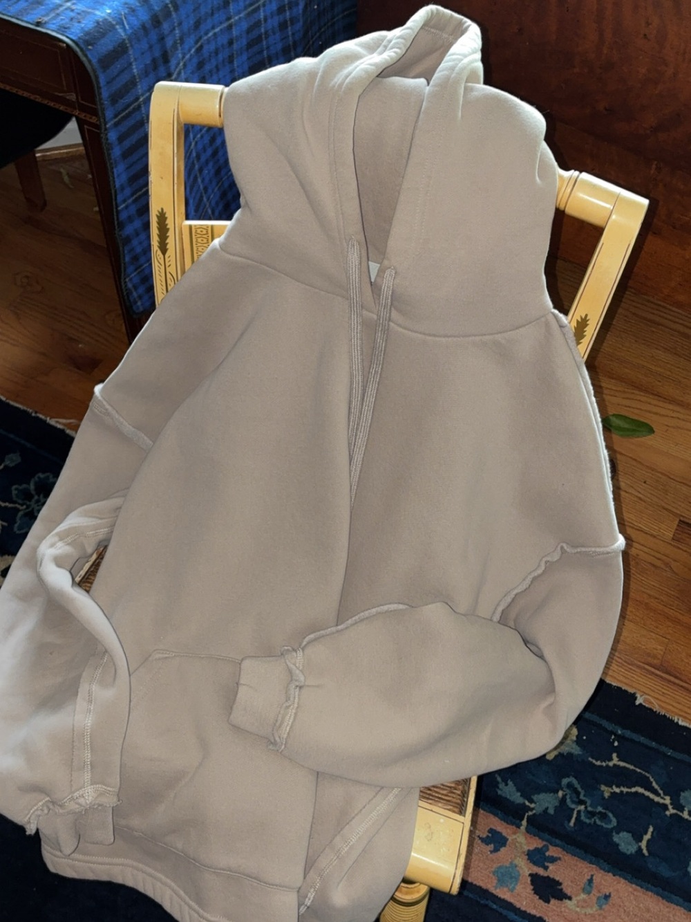 Brooklyn Cloth Neutral Tan Hoodie - Small